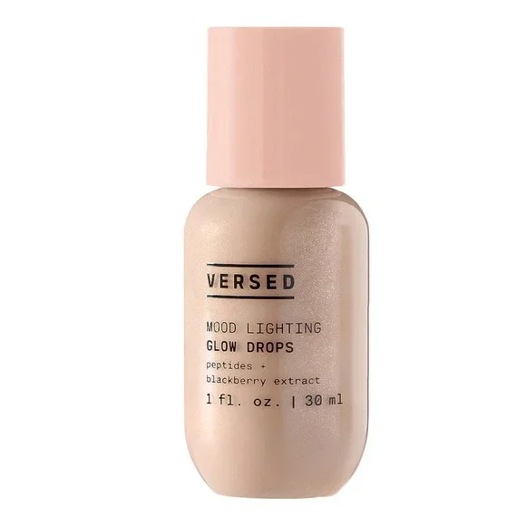 Versed Mood Lighting Glow Drops Sheer Golden 1 oz Illuminating Highlighter NIB
