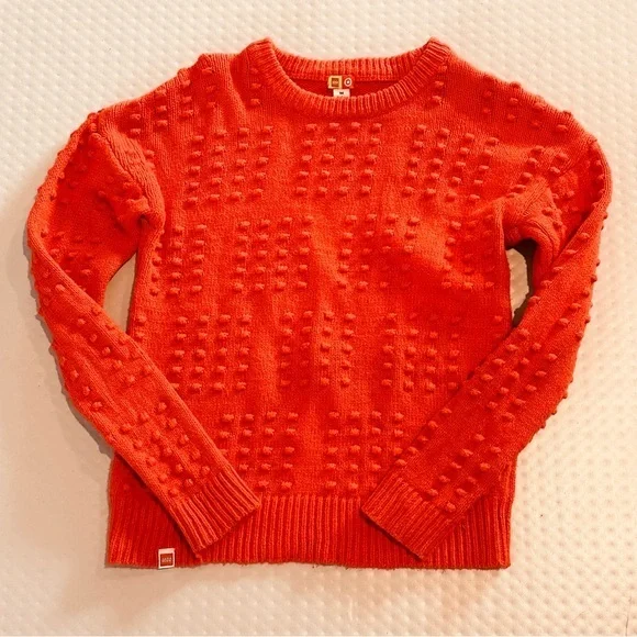 Lego brand sweater Bright orange long sleeve kids child M‎ good used condition