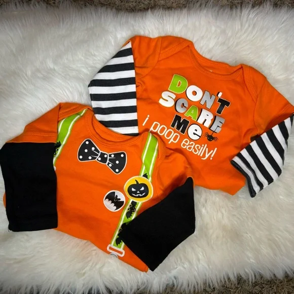 Baby 12 months Halloween one pieces