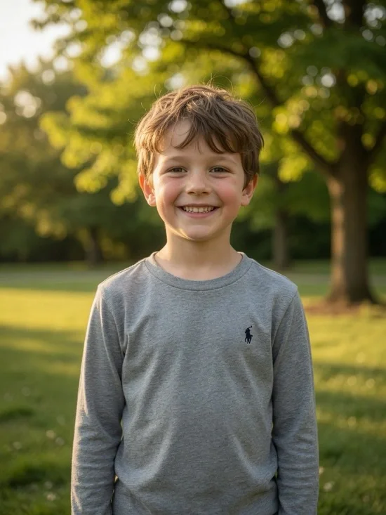 POLO - Boys - Size 7 - Long Sleeve Shirt