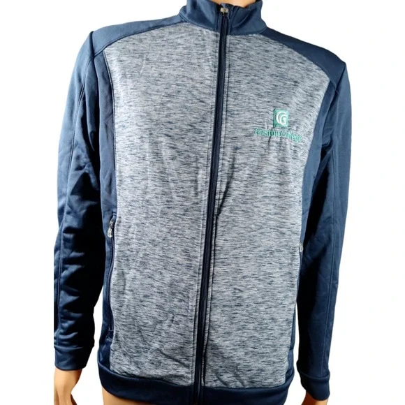 Gaston College Track Jacket Size S‎ Rhinos Dallas NC Adidas