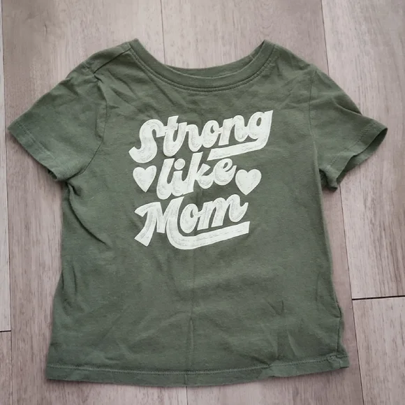 Old Navy Olive Green Kids Tee - Strong Like Mom