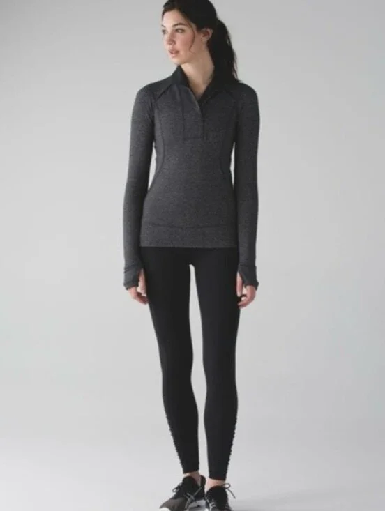Lululemon Think Fast Pullover Long Sleeve Top Sweatshirt Size 2