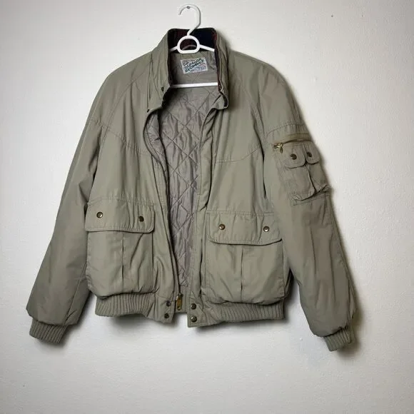 Vintage Outdoor Exchange Mens Medium Bomber Jacket Gorpcore 80s Montgomery Ward