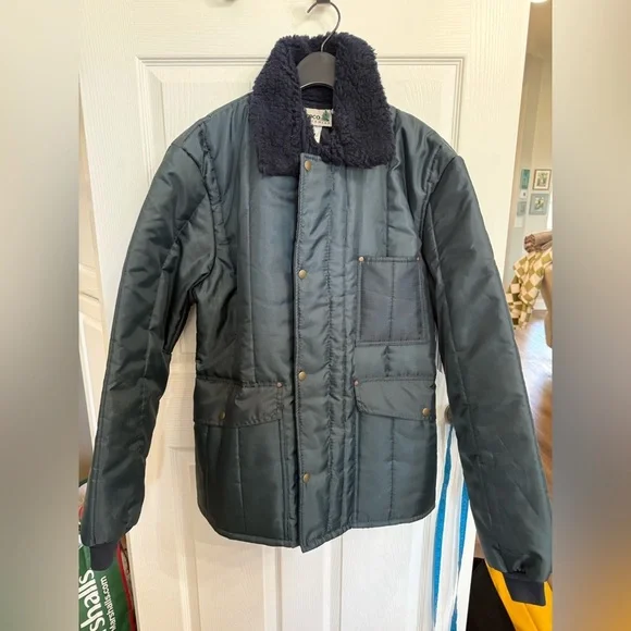 Samco Freezerwear Insulated Jacket XL Workwear Utility Coat Sherpa Collar 8326