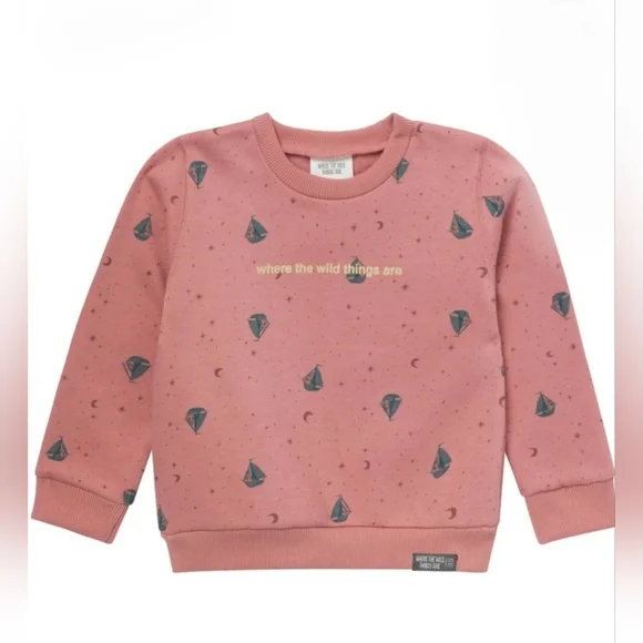 WHERE THE WILD THINGS ARE 2T GIRLS PINK Sweatshirt