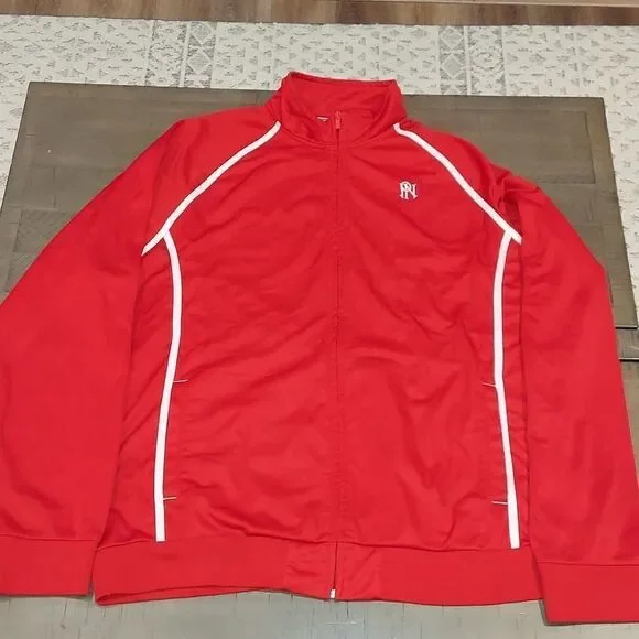 Parish Nation Red Full Zip Track Jacket Sz 4XL
