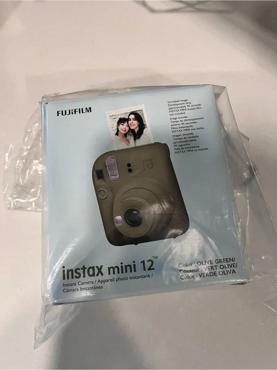 Fujifilm Instax Mini 12 Instant Camera - Olive