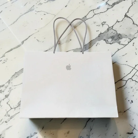 New Large Apple Shopping Back White Logo‎ MacBook Neo Pro Air