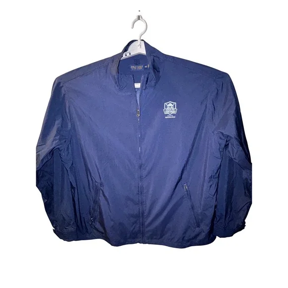 Polo Ralph Lauren Golf Men's XXL Navy Windbreaker Jacket Senior PGA Championship
