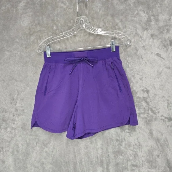 Lululemon License to Train High-Rise Short Womens 4 Purple LW7CPYS Run Hike Yoga