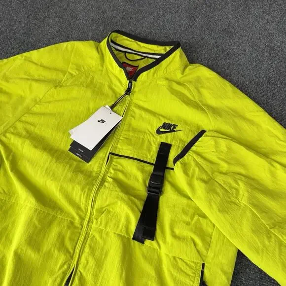 Nike‎ Tech Woven Jacket Repel UV 40+ Men's Size Small Zip Up NWT FZ0750-357 $160
