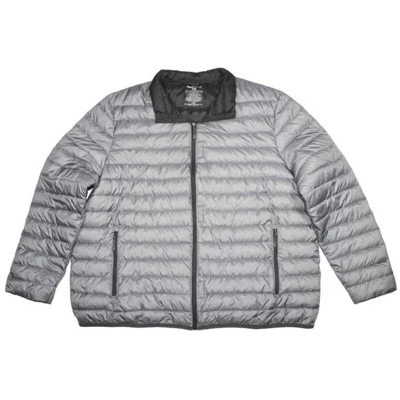 Swiss Tech Performance‎ Gear Gray/Silver Puffer Jacket Mens Size 3XL 54-56