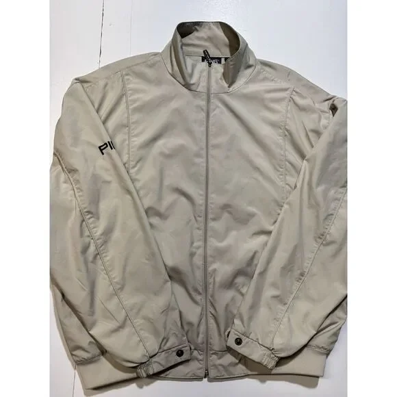 Ping Collection Golf Jacket Performance Beige - Size‎ Medium