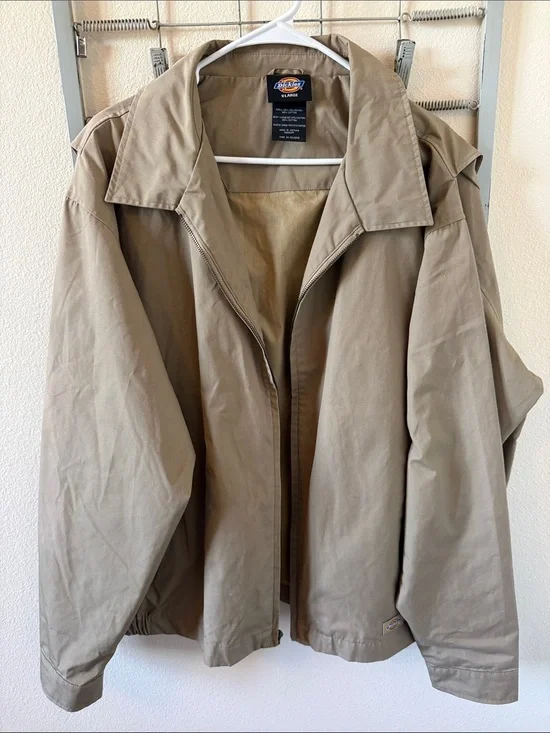Dickies Men's-Style Tan Jacket