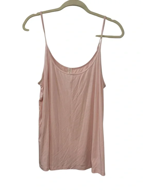 Lululemon Size 10 Strawberry Milkshake Modal Silk Blend Spaghetti Strap Tank