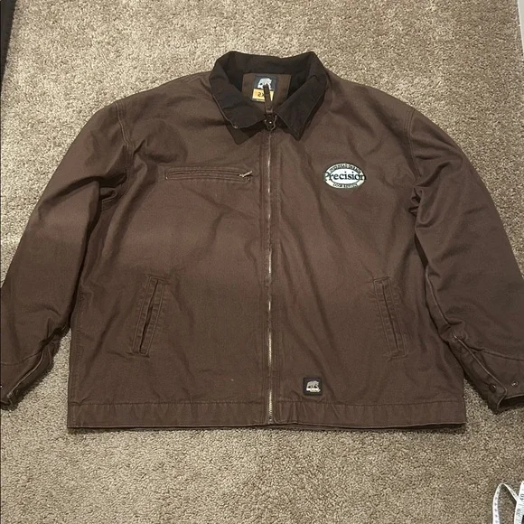 BERNE  Men's Chocolate Brown Lightweight Jacket