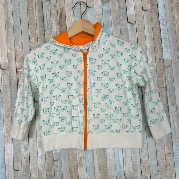 Mirasa 4 Safari Zip Hoody Jacket Sweatshirt Organic Cotton Knit Gender Neutral