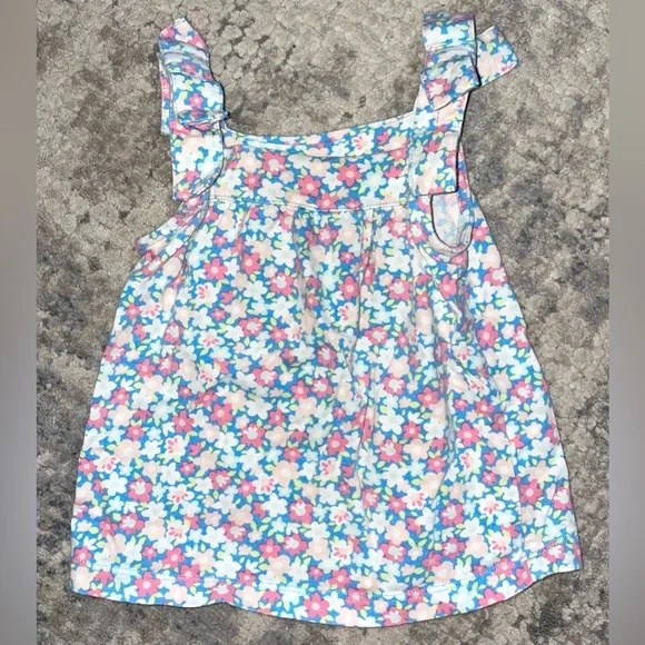 Carters floral tank top