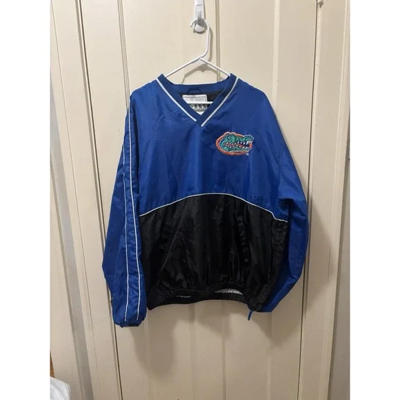Vtg Colosseum Athletics Florida Gators Pullover Windbreaker Jacket Mens XL NCAA