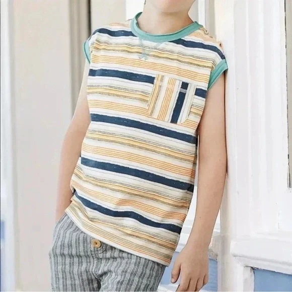 Matilda Jane | Best Summer Ever Striped Muscle Tank (10) 💪🏻