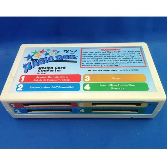 OESD Magic Box Design Card Converter By Oklahoma Embroidery - No Cables or Discs