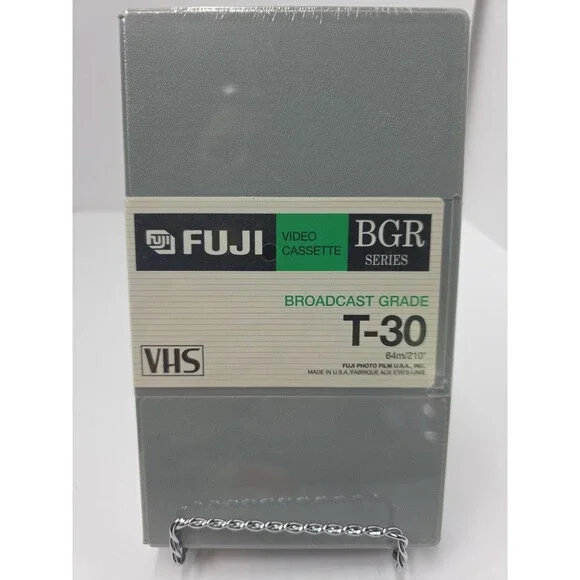 VHS T-30 Fuji Broadcast Grade