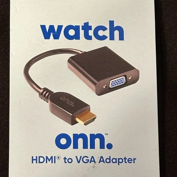 HDMI to VGA adapter Connects to monitor and projector NEW!