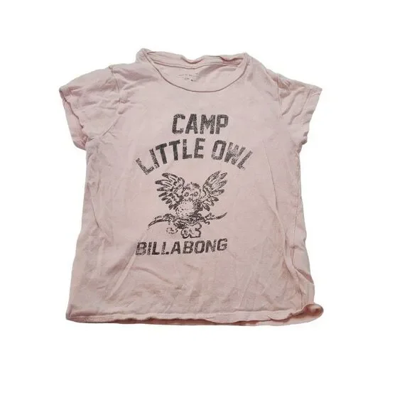 Billabong Girls Light Pink XXS T-Shirt
