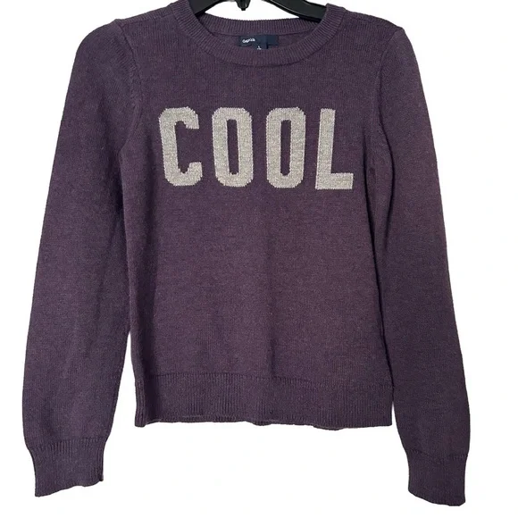 GapKids Purple Sweater. Girls Size L(10)