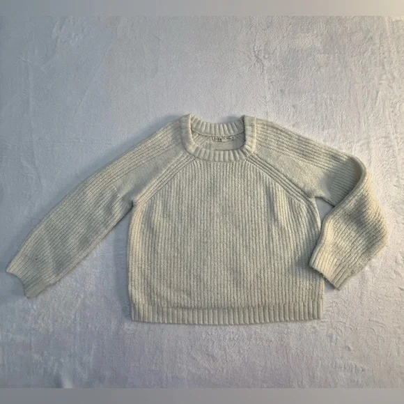 Copper Key Dillards Exclusive Cozy Cream Sweater for Girls Size 6