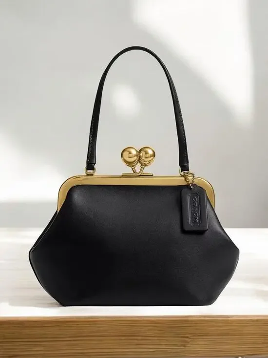 NWT Coach CCY28 Kiss Lock Frame Bag 16