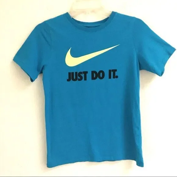 ‎Youth “just do it” print Nike T-shirt L