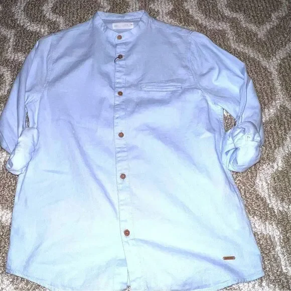 Zara kids button down shirt