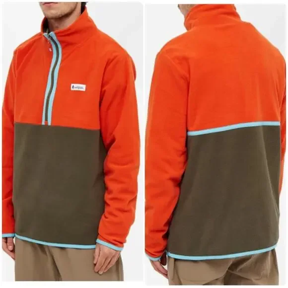 Cotopaxi Men's Amado Fleece Jacket in Canyon/Iron