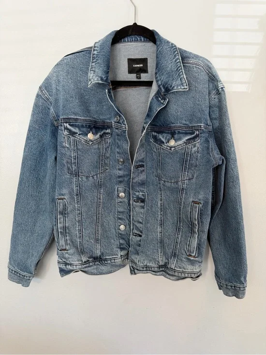 Men’s Express Light Blue Denim Jacket