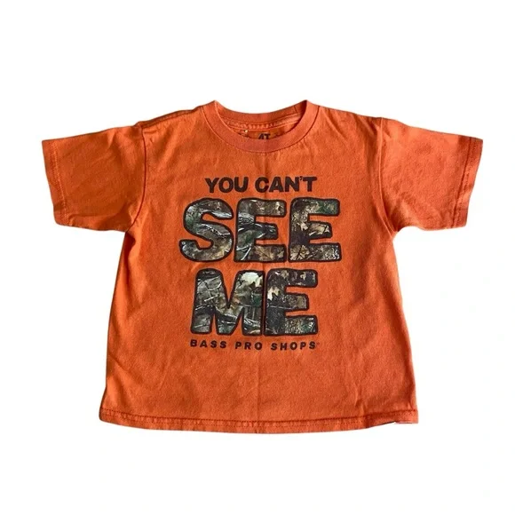 Bass Pro Shops Vibrant Orange Kids Tee