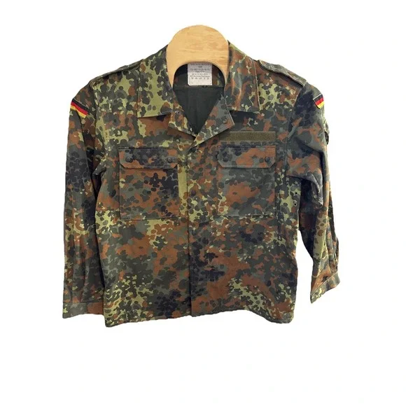 VINTAGE German Camo Military Jacket KOHLER‎ 1998 NWOT Men's MEDIUM