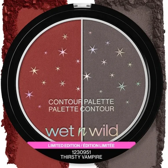 Wet n Wild Thirsty Vampire Contour Palette - Red and Gray