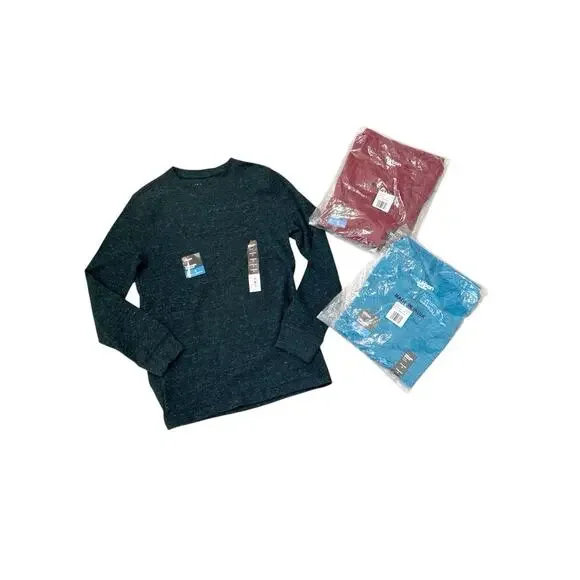 Urban Pipeline Lot of 3 Thermal Shirts Long Sleeve Top Waffle Size Medium New