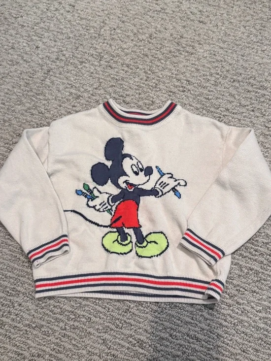 Gap x Disney Mickey Mouse Sweater – Toddler Size 3 years