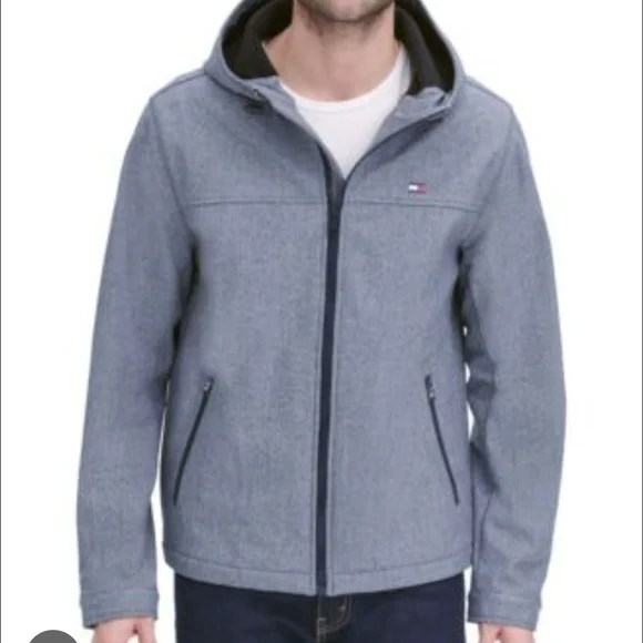 WaterproofHood with drawstring closureFlag logo embroidery at chest24 L27