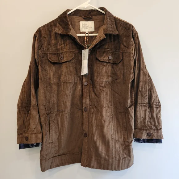 The Sunday Collective NWT Bronze Long Sleeve Shirt Kids