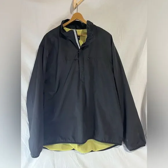 Eddie Bauer sport men’s size XLT pullover black 1/4 zip jacket