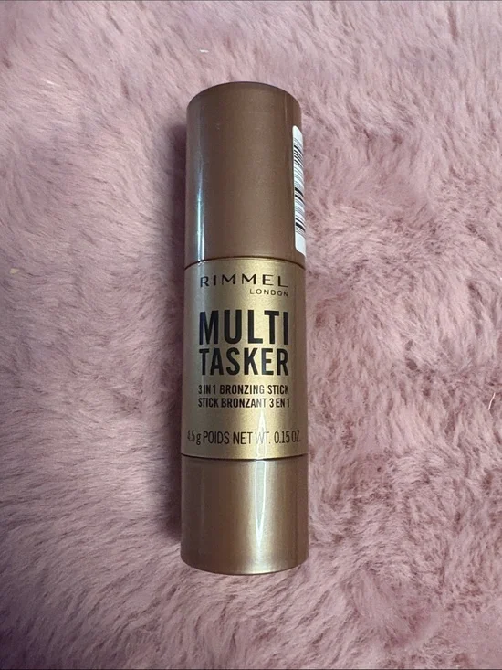 Rimmel London Multi Tasker 3-in-1 Bronzing Stick 004 Deep Intense – New