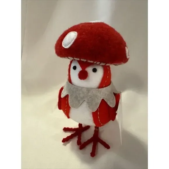 Target Wondershop‎ Featherly Friends Capster Mushroom Bird NEW Christmas 2024