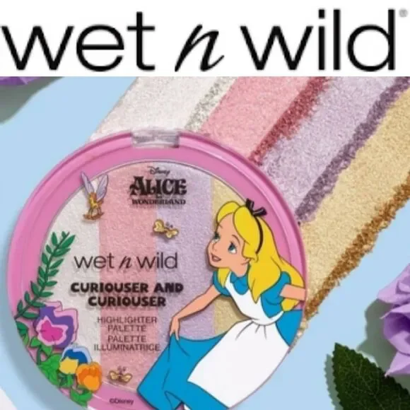Wet-N-Wild X Alice In Wonderland Curiouser And Curiouser Highlighter Palette