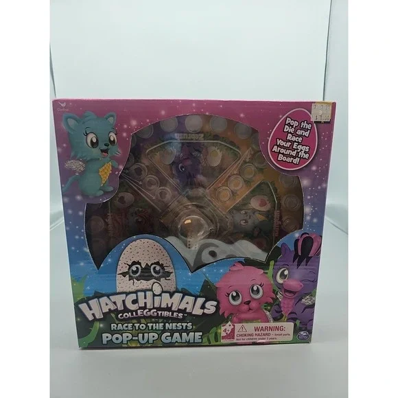 Price reduced-Hatchimals Colleggtibles Pop-up Game -‎ Race to the Nest - New