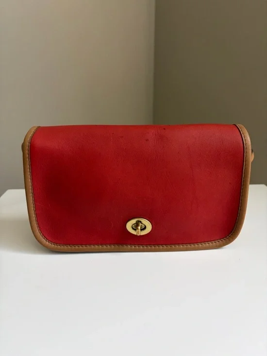 Coach Vintage Spectator Dinky Bag | Rust Orange
