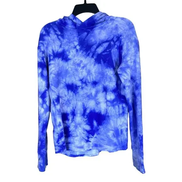 All in Motion Light/Dark Purple Tie Dye Junior Hoodie -‎ Size XL